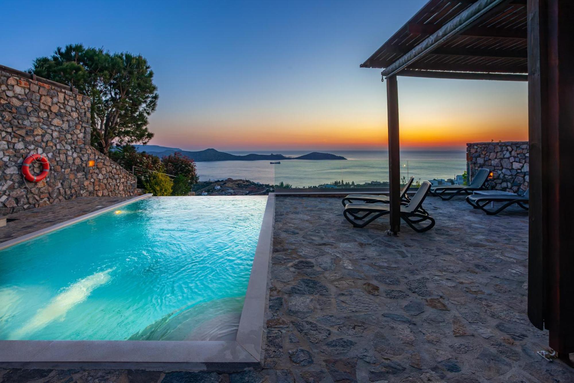 Elounda Sunrise Villa Exterior foto