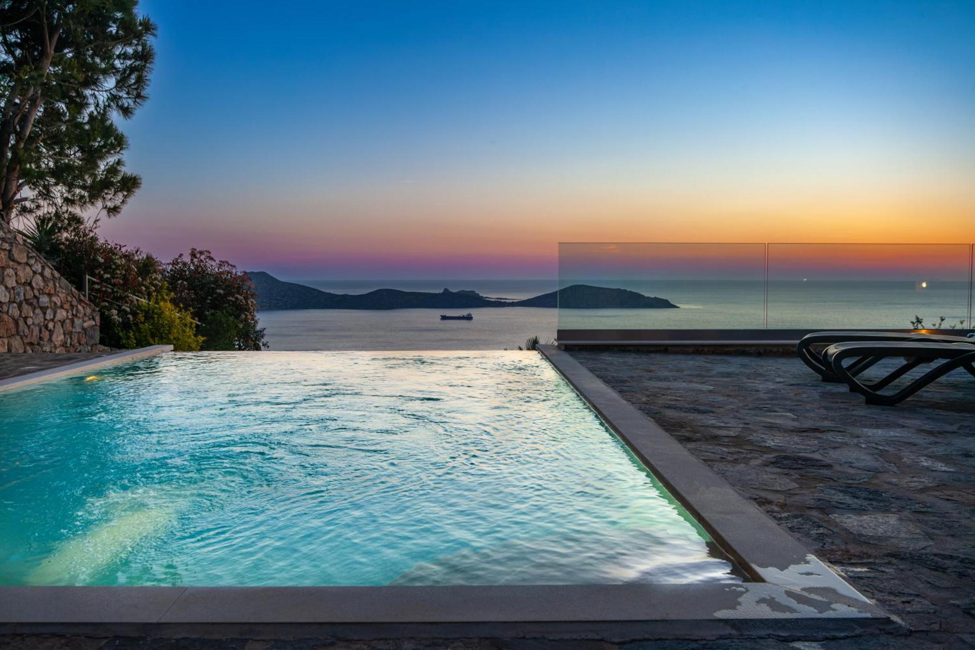 Elounda Sunrise Villa Exterior foto