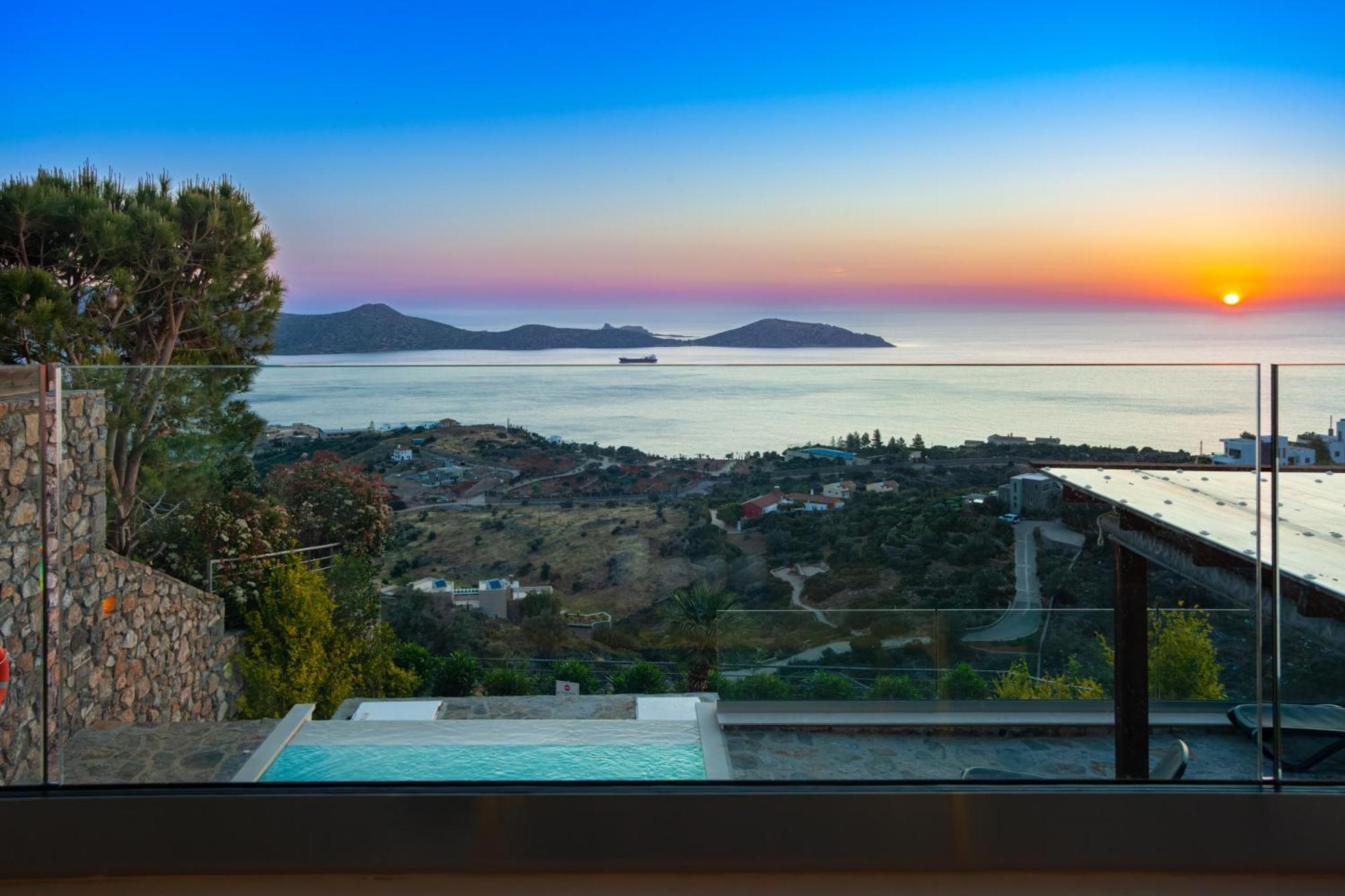 Elounda Sunrise Villa Exterior foto
