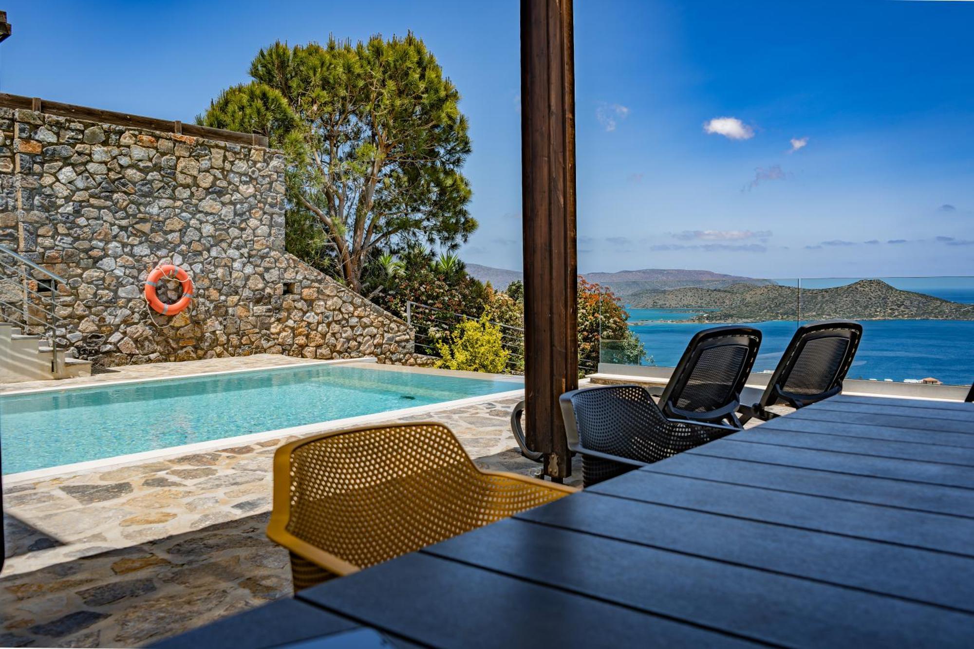 Elounda Sunrise Villa Exterior foto